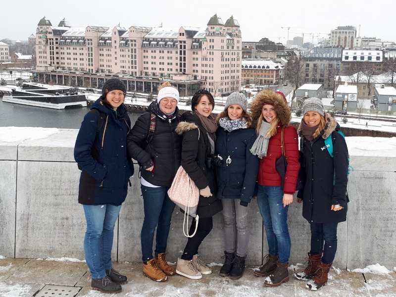 Studierende und Lehrerinnen des BSZ Miesbach in Norwegen